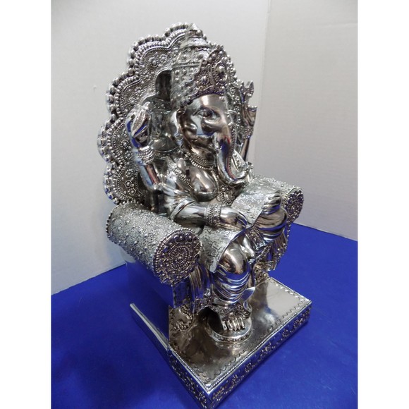 NEW Elephant Ganesha Figurine Statue Buddha Zen Home Decor - Picture 2 of 6